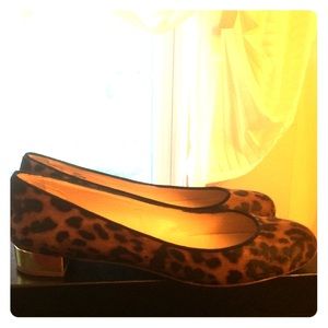 J. Crew Janey Calf Hair Flats