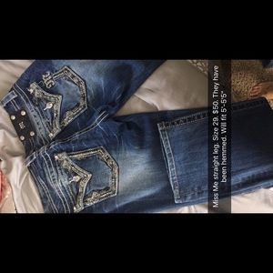 SALE! 💜 Miss Me straight leg jeans