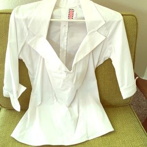 Pinup Couture Blouse NWOT