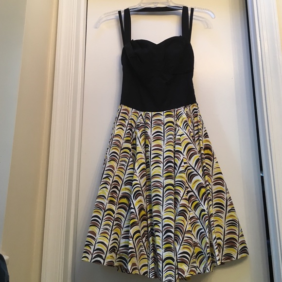 πHOST PICK Anthropologie MEMORY OF FEATHERS DRESS - Picture 3 of 4