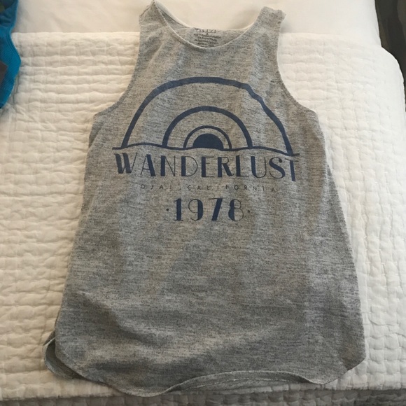Grey racer back tank!