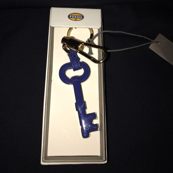 New Fossil Key Keyfob Keychain - Picture 1 of 3