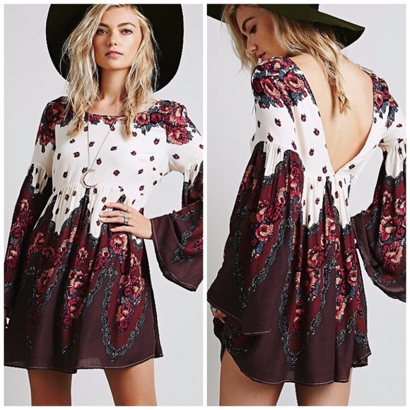 FLOWY Floral TAPESTRY Print Tunic DRESS NEW - Picture 3 of 3