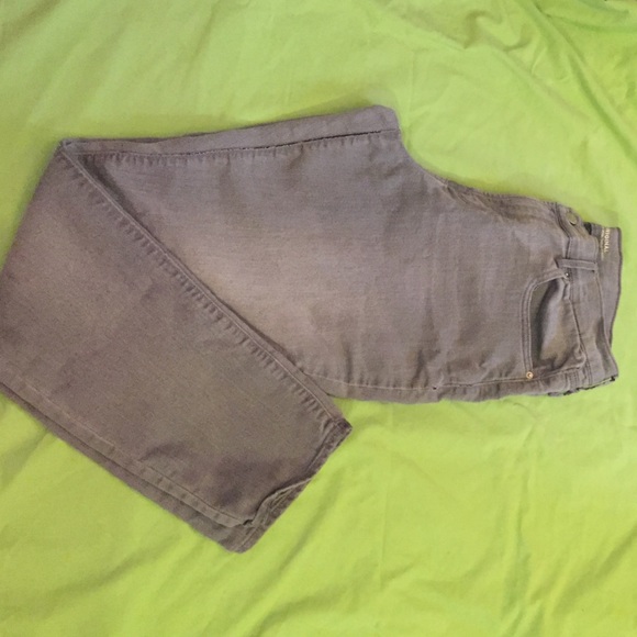 grey jeans