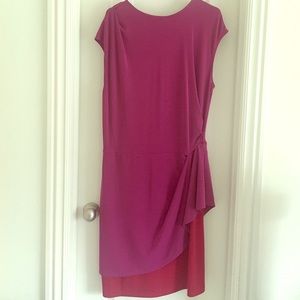 Pink and red layered dress!