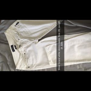 Silver brand skinny jeans