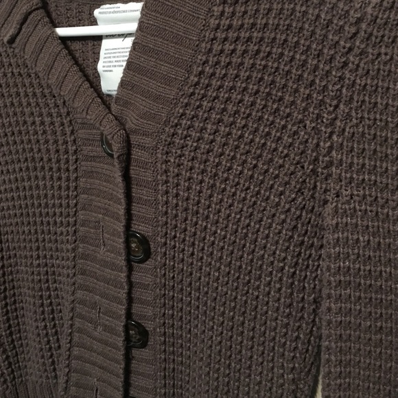 Hooded button up sweater - Picture 3 of 3