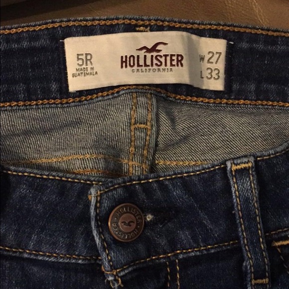 Juniors/Women's Hollister dark wash boot cut jeans - Picture 2 of 3