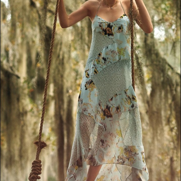 Anthropologie Sachin + Babi Rainflower dress 8 NWT