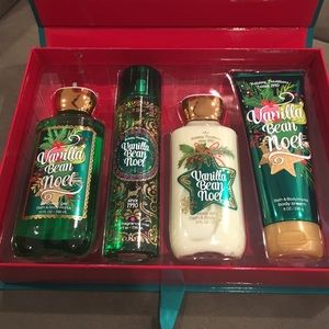 Vanilla bean Noel's bath and body works set