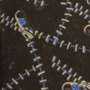 🦄Super Cute ZIPPER LuLaRoe OS leggings ❤️🦄 NEW💙