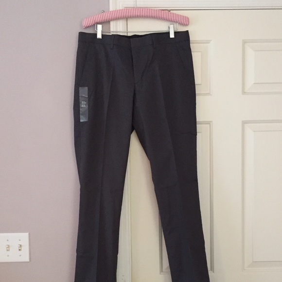 Men's express photographer slacks.