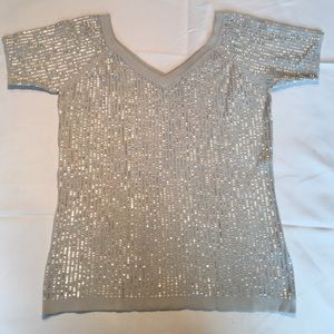 NWT Votre Nom sequence top. NWOT