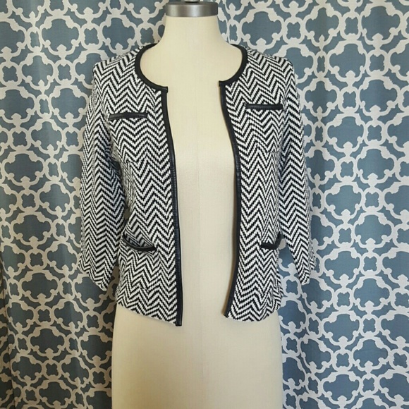 Halogen chevron patterned jacket - Picture 3 of 4