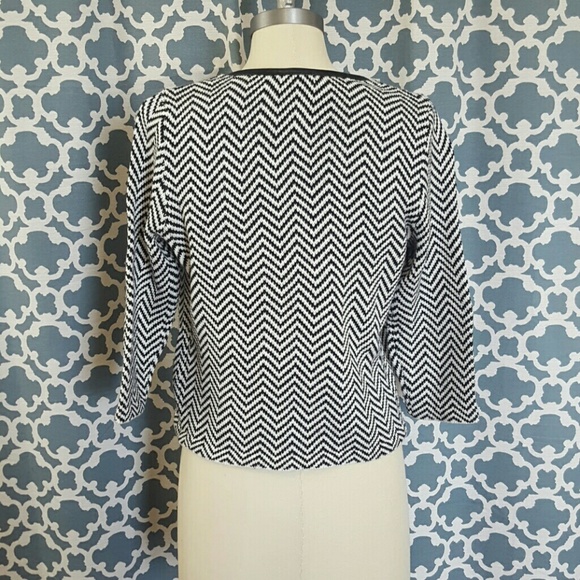 Halogen chevron patterned jacket - Picture 4 of 4