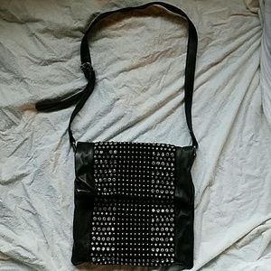 Bebe Leather Cross Body