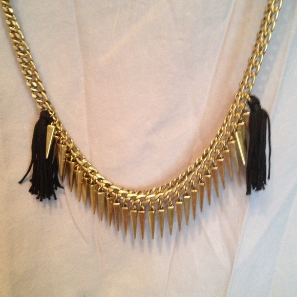 Rebecca Minkoff Layered Necklace with Tassels - Picture 2 of 4