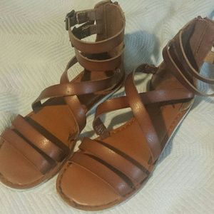 American Eagle gladiator sandals