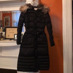 Long black coat