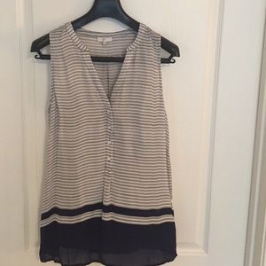 Joie striped sleeveless top