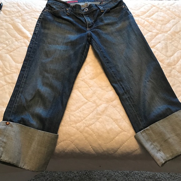 AG crop jeans