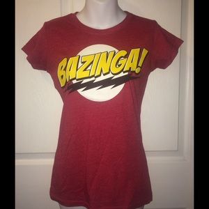 the Big Bang Theory "Bazinga!" Shirt