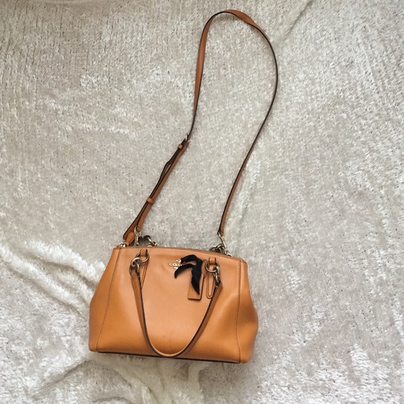 COACH Leather Mini Crossbody Bag