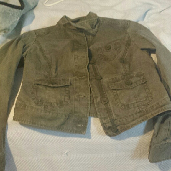 GAP olive/military green jacket