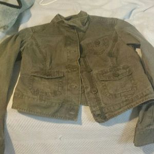 GAP olive/military green jacket