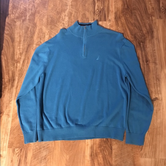 ❗️SOLD❗️Nautica Men's Quarter Zip Sweater. - Picture 2 of 4