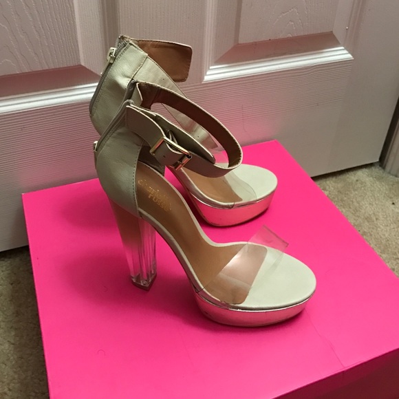 See through summer sandals