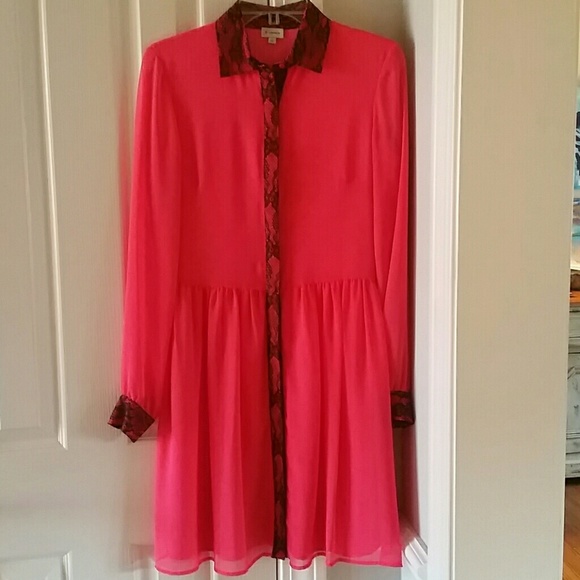 Cremieux shirt dress