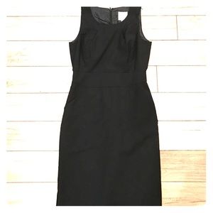 J.Crew "Suiting" Black Dress