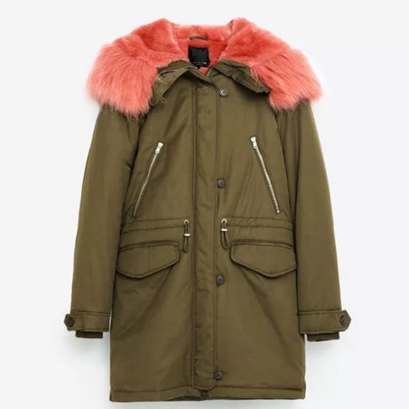 Zara parka jacket