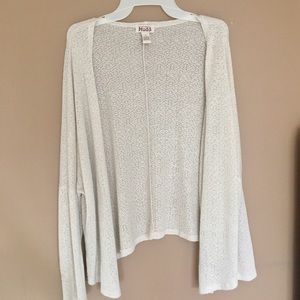 Cream Sweater Cardigan