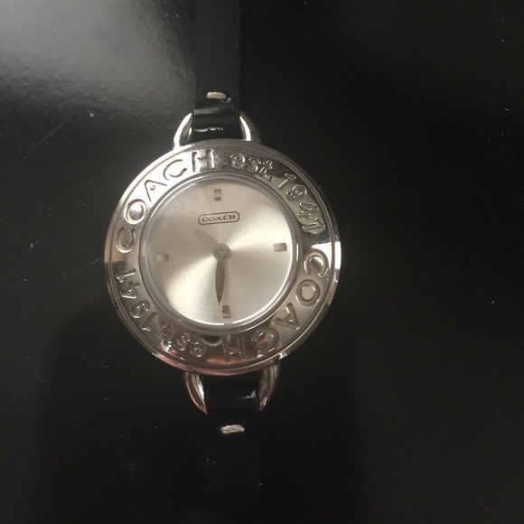 Fashionable Coach watch.
