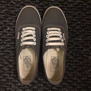 Gray Ladies Vans authentic Lo Pro
