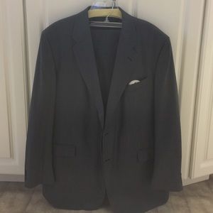 Men's gray suit