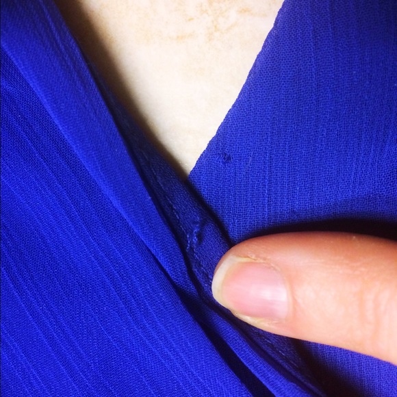 Sam Edelman Blue One-Strap Flirty Mini Dress - Picture 3 of 4