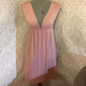Flirty pale pink dress
