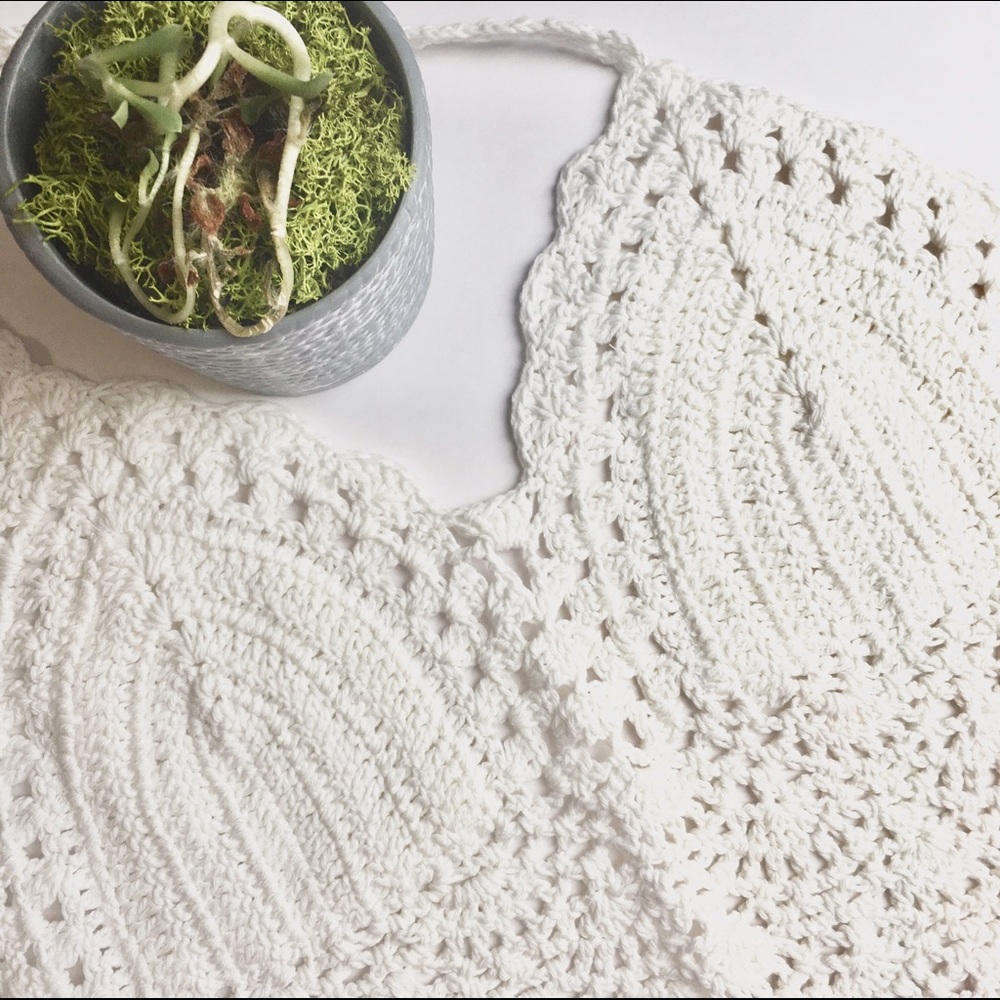 {Boutique Brand} Festival Style Crochet Bralette