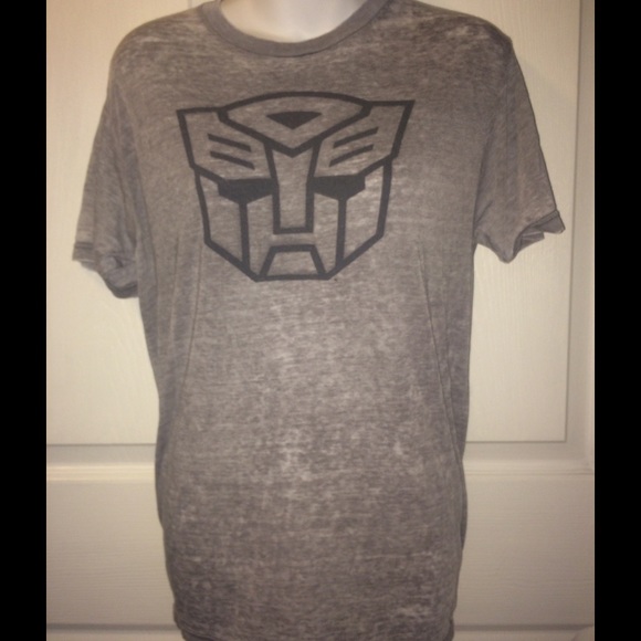 Transformers grey shirt
