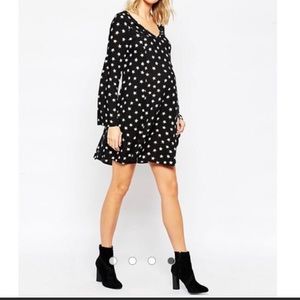 ASOS Star Print Maternity Dress