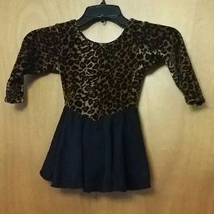 Girls long sleeve leotard