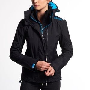 Superdry pop-zip hooded Arctic Windcheater jacket