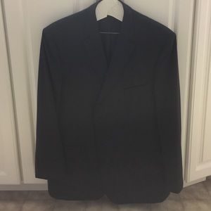Men's black suit