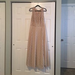 Gold/Cream Formal Dress