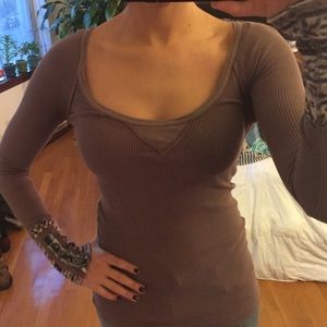 Free people waffle long sleeve