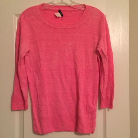 Hot Pink JCrew Sweater!