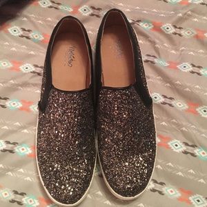 Glittery Gold shoes
